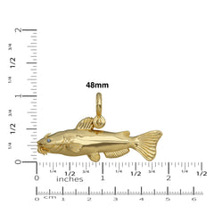 Channel Catfish Pendant 48mm by Nautical Treasure Jewelry 