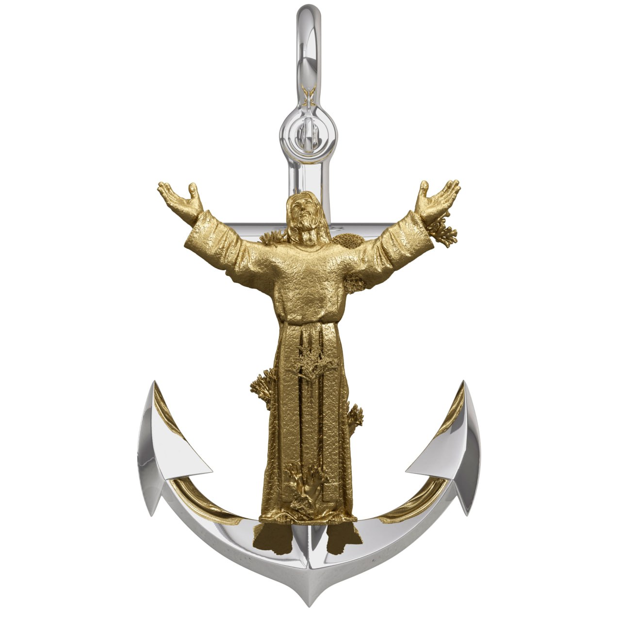 Christ of the Abyss Statue Pendant 