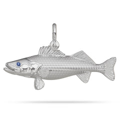 Silver Walleye Fish Jewelry