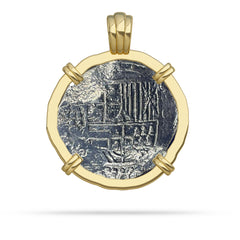 Atocha Coin Gold Bezel 