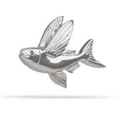 Flying Fish Pendant (Solid)