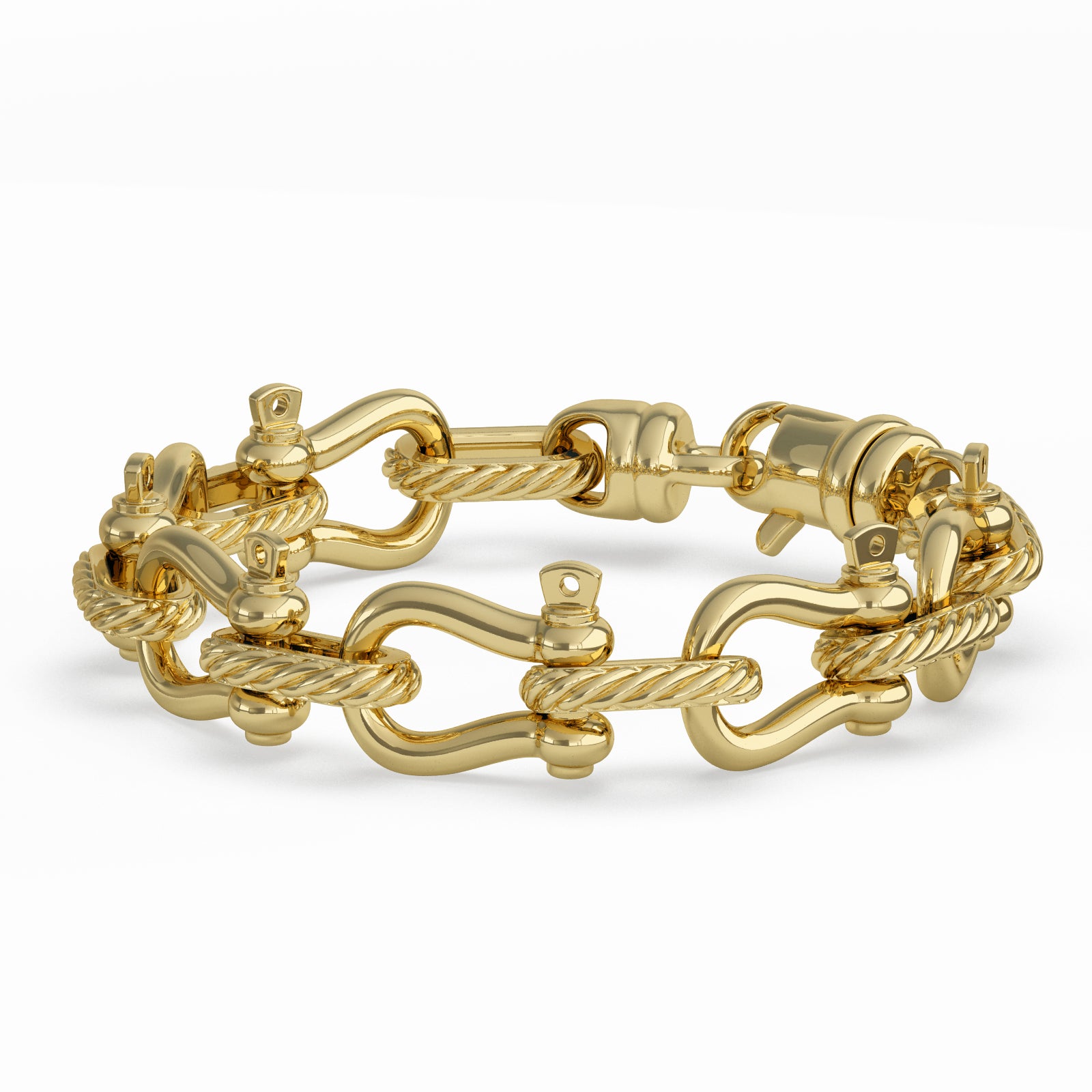 Shackle Link Bracelet I Nautical Treasure Jewelry – Nautical