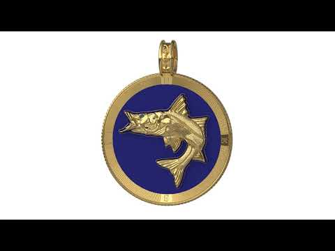 Snook Compass Medallion