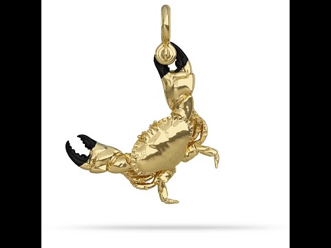 Stone Crab Hanging Pendant