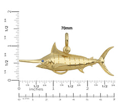 Atlantic Blue Marlin Pendant