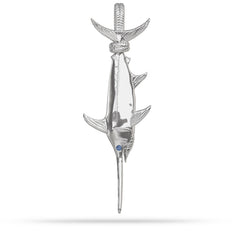 Broadbill Swordfish Tail Hung Pendant