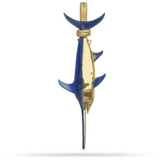Broadbill Swordfish Tail Hung Pendant
