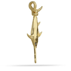 Broadbill Swordfish Tail Hung Pendant