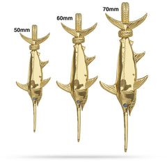 Broadbill Swordfish Tail Hung Pendant
