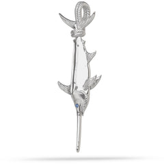 Broadbill Swordfish Tail Hung Pendant