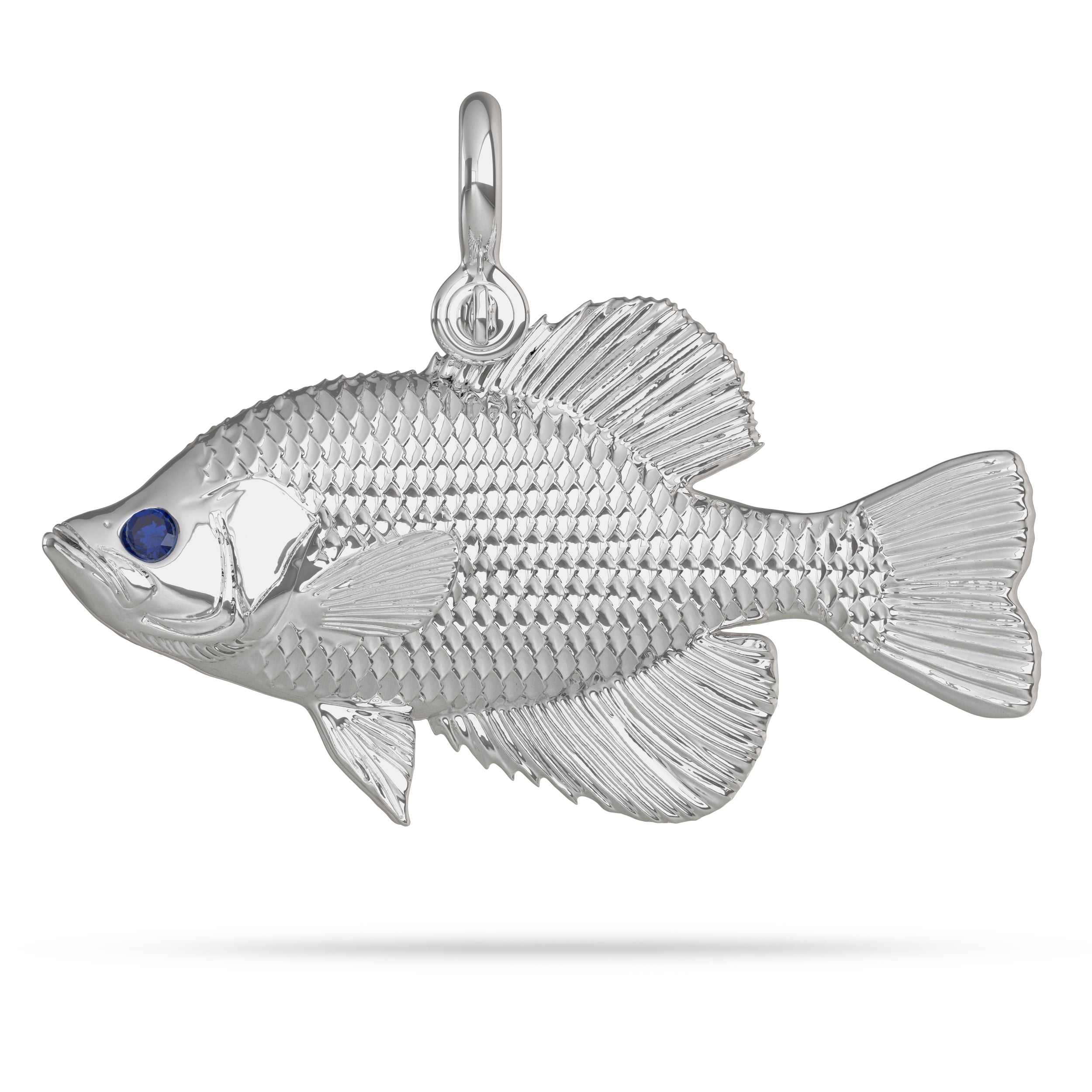 Buy Fish Pendant Necklace Sterling Silver Online in India 