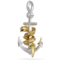 Anchor "Moray Eel" Pendant