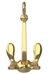 Stockless Anchor Pendant