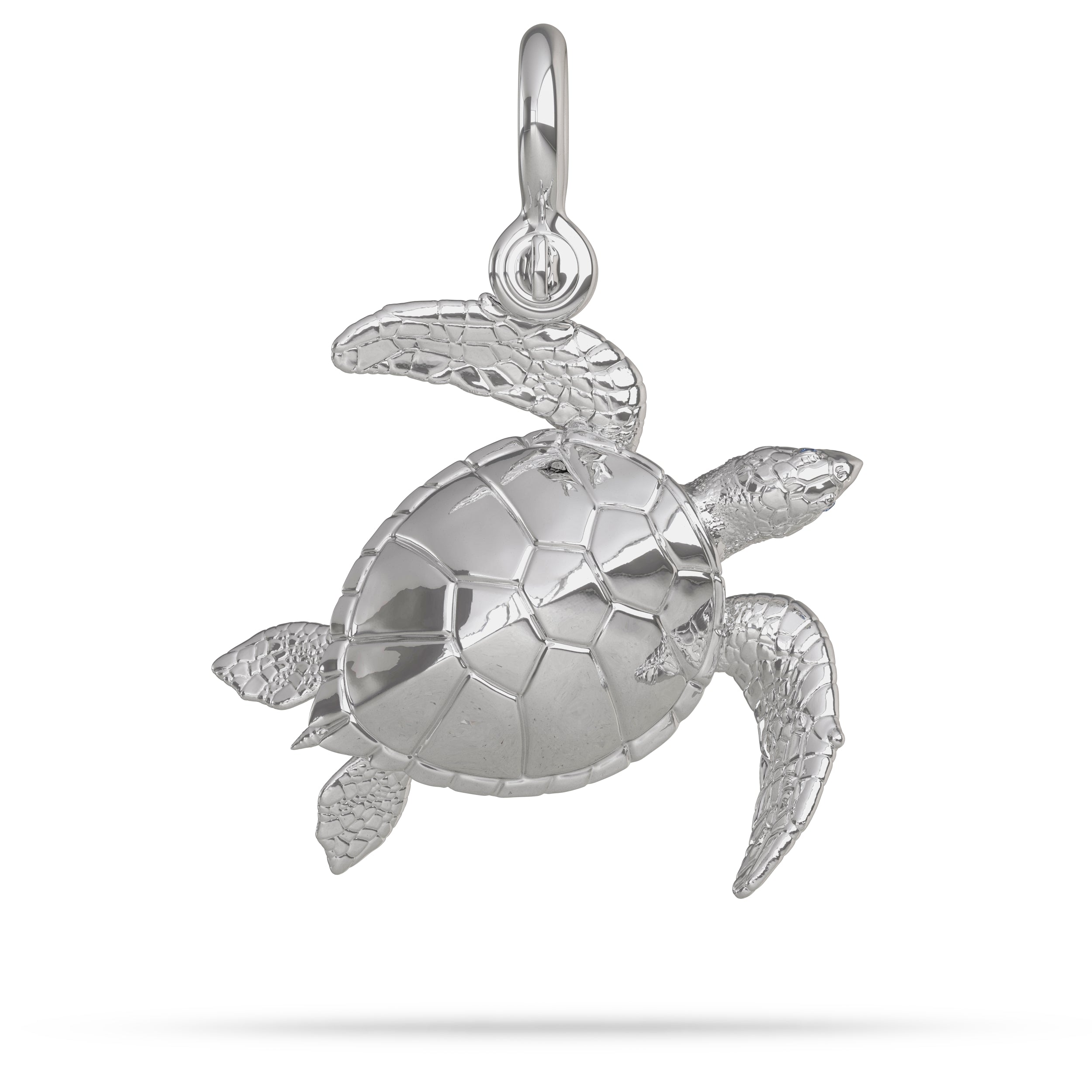 Sea Turtle Swimming Pendant 