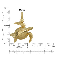 Sea Turtle "Honu" Pendant