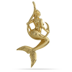 Mermaid Hooked Pendant