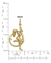 Pole Dancer Hook Pendant