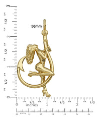 Pole Dancer Hook Pendant