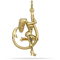 Pole Dancer Hook Pendant