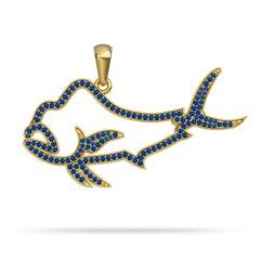 Mahi Silhouette Pendant
