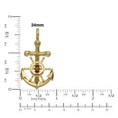 Mariner Cross Anchor Pendant