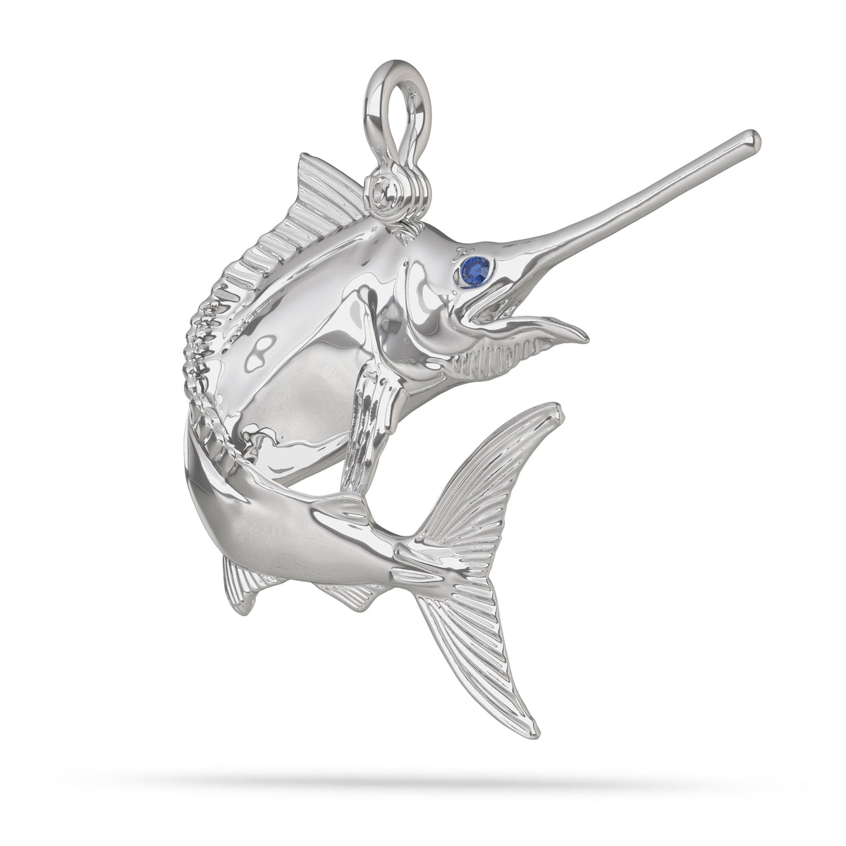 Blue Marlin "On A Dime" 3D Pendant