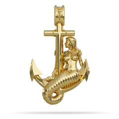 Anchor "Mermaid" Pendant