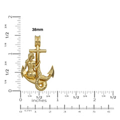 Anchor "Mermaid" Pendant