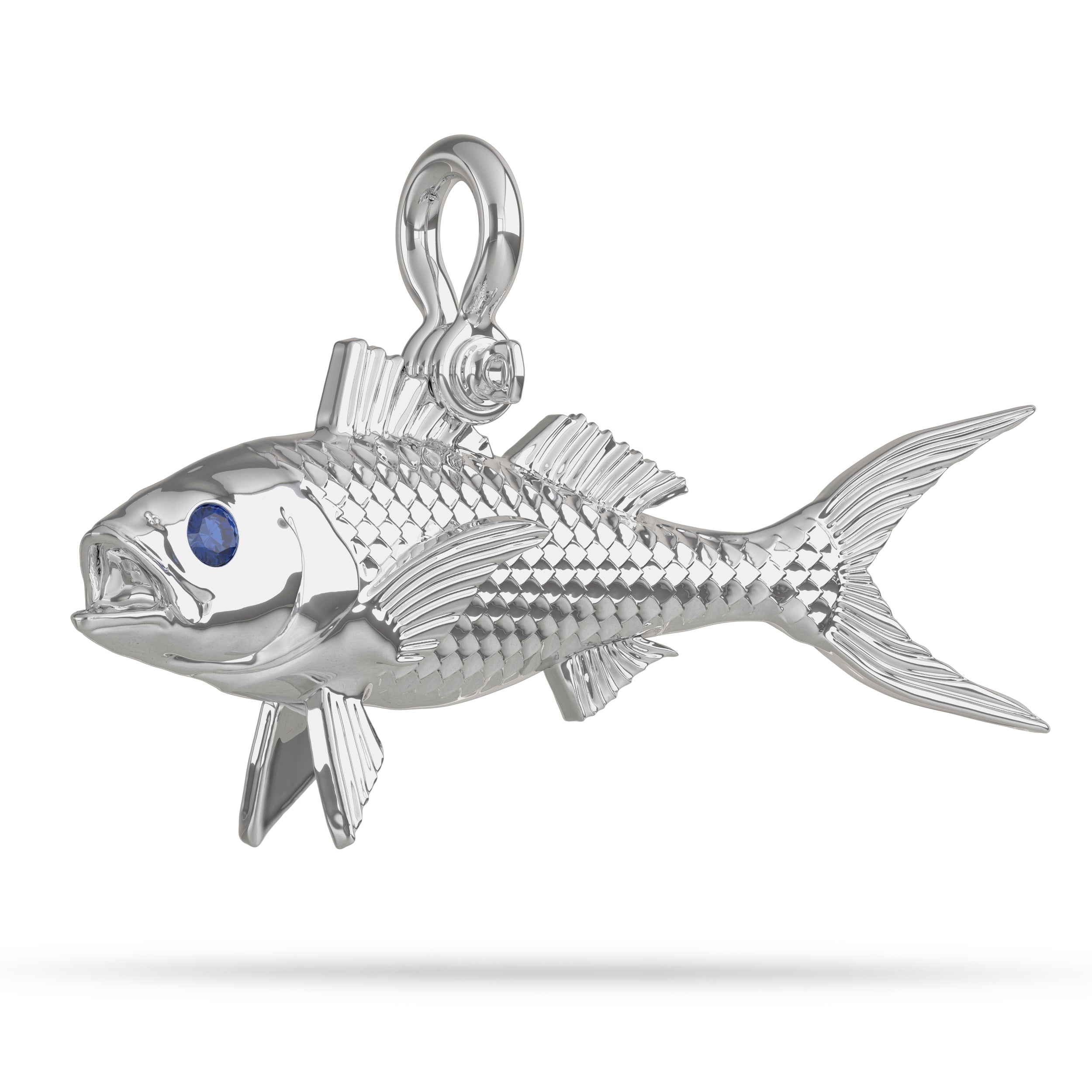 Queen Snapper Fish Pendant I Nautical Treasure Jewelry – N.T.J.