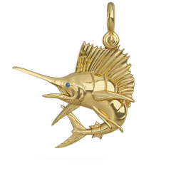 Sailfish "Jumping" Pendant