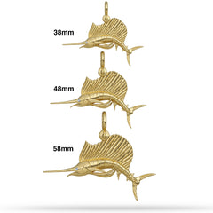 Sailfish "Spindlebeak" Pendant