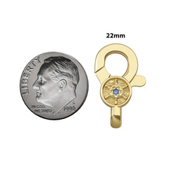 Ship Wheel Clasp
