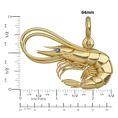 Shrimp Pendant (Curved)