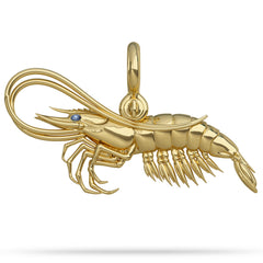 Shrimp Pendant (Straight)