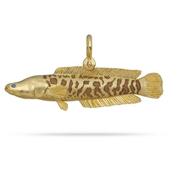 Snakehead Fish Pendant