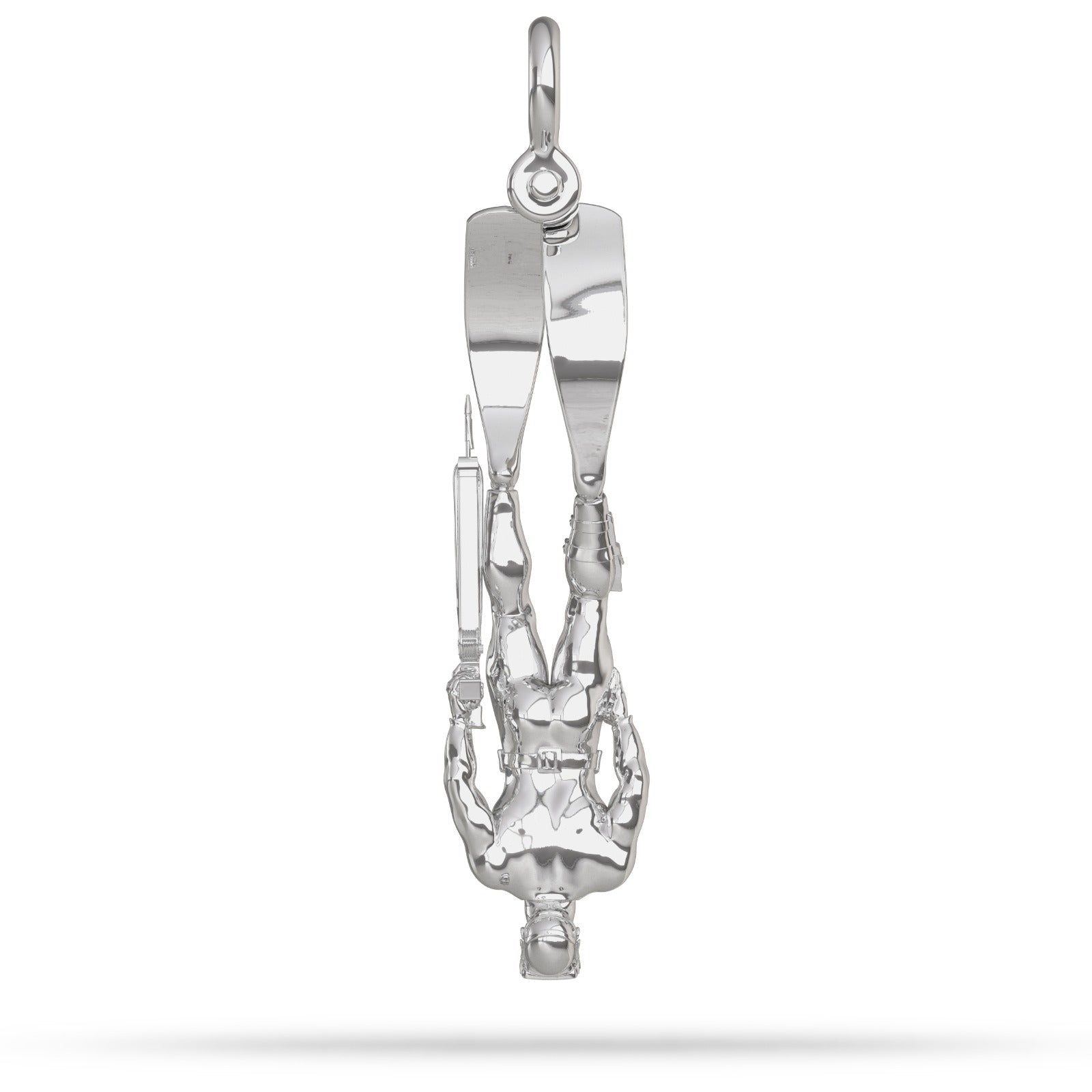 Deep diver pendant Silver