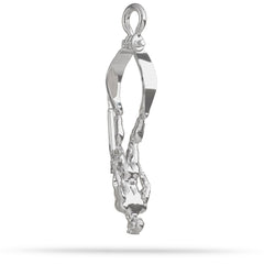 Spearfishing Charm Silver 