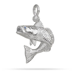 Speckled Sea Trout Jumping Pendant