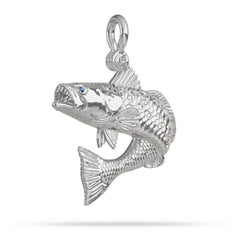 Speckled Sea Trout Jumping Pendant