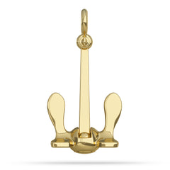 Stockless Anchor Pendant