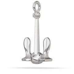 Stockless Anchor Pendant