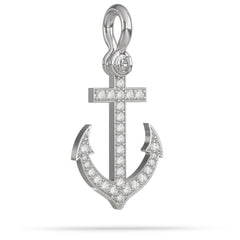 Stoned Anchor Pendant