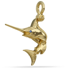 "Jumping Sword" Swordfish Pendant