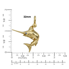 "Jumping Sword" Swordfish Pendant