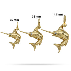 "Jumping Sword" Swordfish Pendant