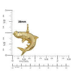 Tarpon Jump Pendant (Full 3D)