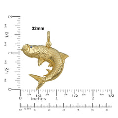 Tarpon Jump Pendant (Full 3D)