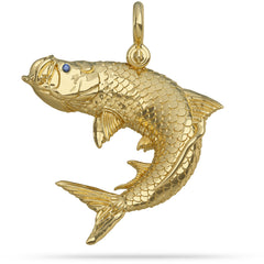 Tarpon Jump Pendant (Full 3D)