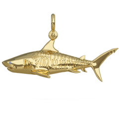 Tiger Shark "2D" Pendant