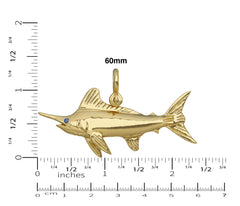 White Marlin Pendant (small)